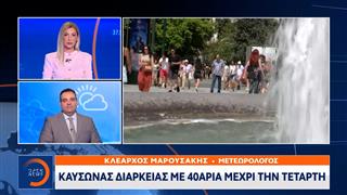 Καύσωνας διαρκείας με 40αρια μέχρι την Τετάρτη