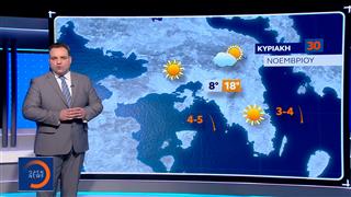 Δελτίο Καιρού  29/11/25