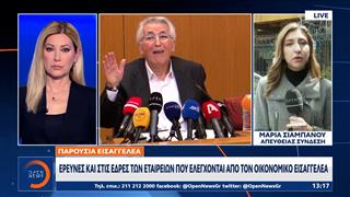 Παναγόπουλος: Έρευνες οικονομικής αστυνομίας σε σπίτι και γραφείο