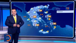 Δελτίο Καιρού 12/05/2025