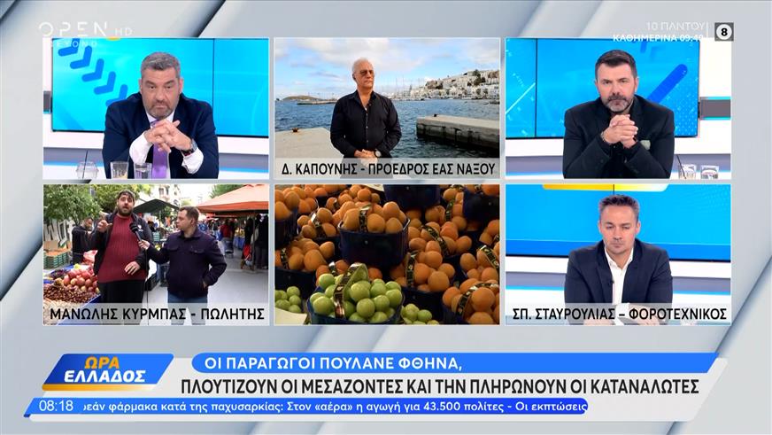 Αγροτικά προϊόντα: Φθηνά στον παραγωγό, πανάκριβα στο ράφι
