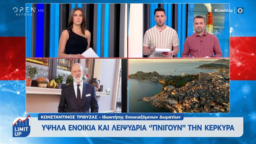Υψηλά ενοίκια και λειψυνδρία «πνίγουν» την Κέρκυρα