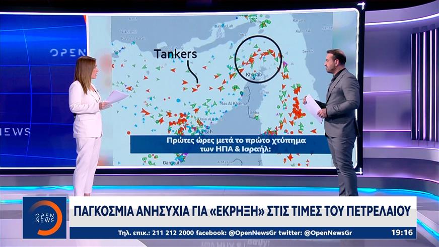 «Κόκκινο» χτυπά η ανησυχία για τις επιπτώσεις του πολέμου στην παγκόσμια οικονομία