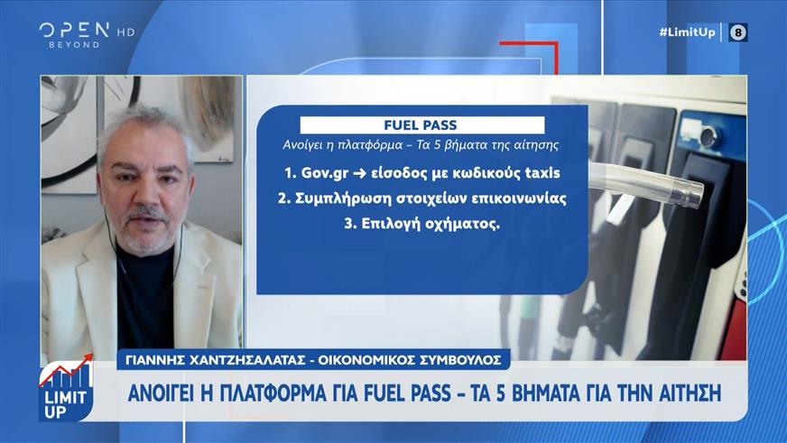 Ανοίγει η πλατφόρμα για Fuel Pass: Τα 5 βήματα για την αίτηση
