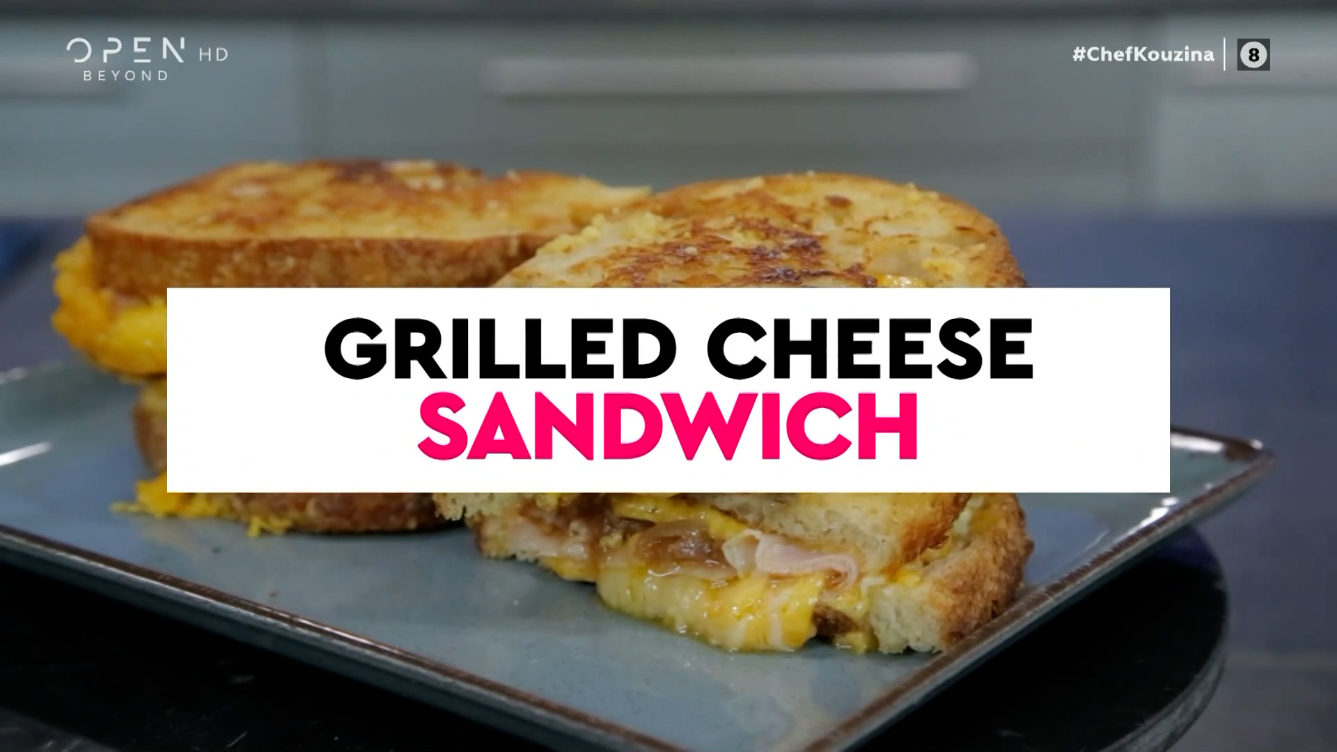 Συνταγή για grilled cheese sandwich από τον Βαγγέλη Δρίσκα