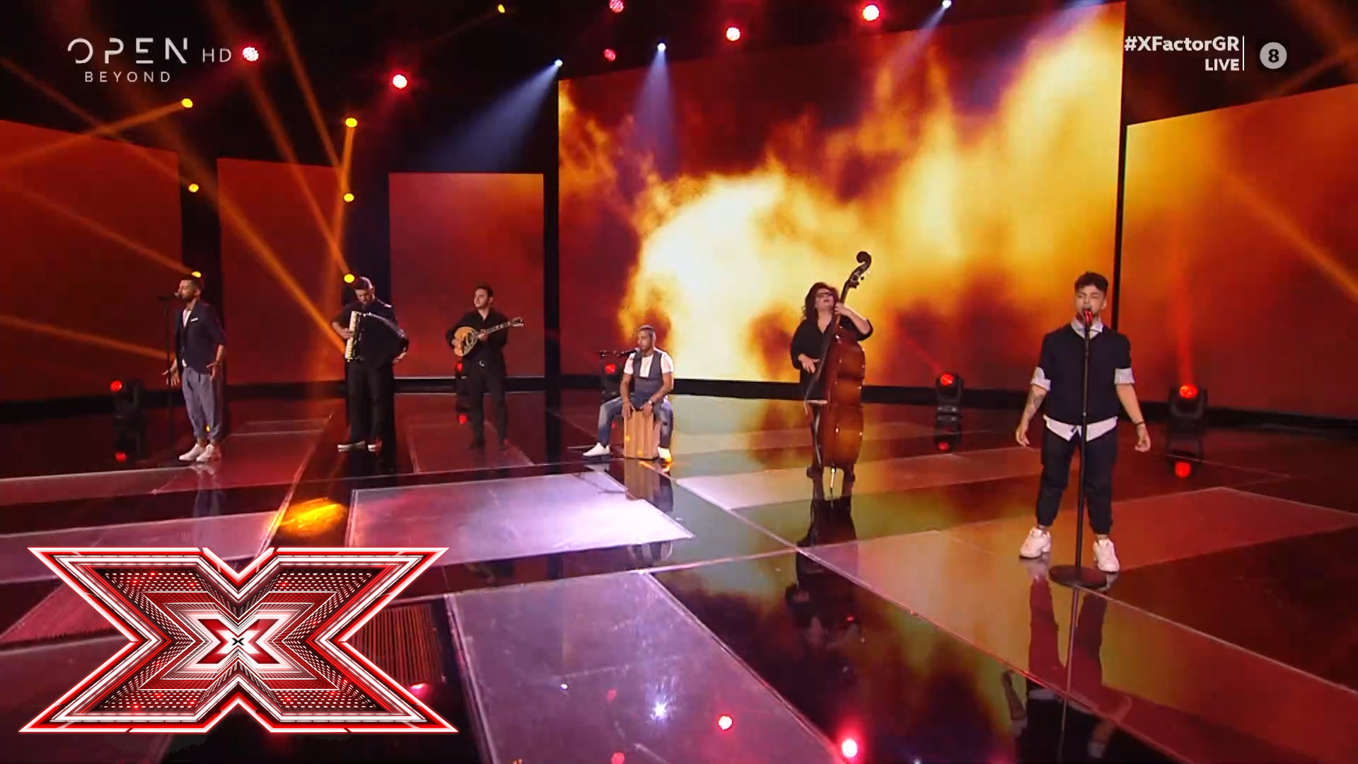 X Factor 2019 Live 6 «Μέλισσες» από τους Liak and The Cover OPEN TV